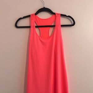 Neon workout tank